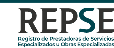 Registro de Prestadoras de Servicios Especializados u Obras Especializadas (REPSE).