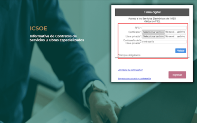 Informativa de Contratos de Servicios u Obras Especializados (ICSOE)